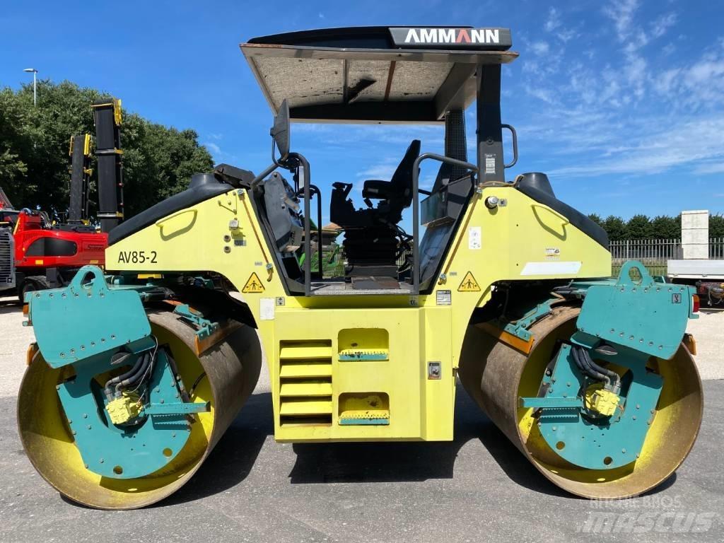 Ammann AV 85-2 مداحل ثنائية الاسطوانة