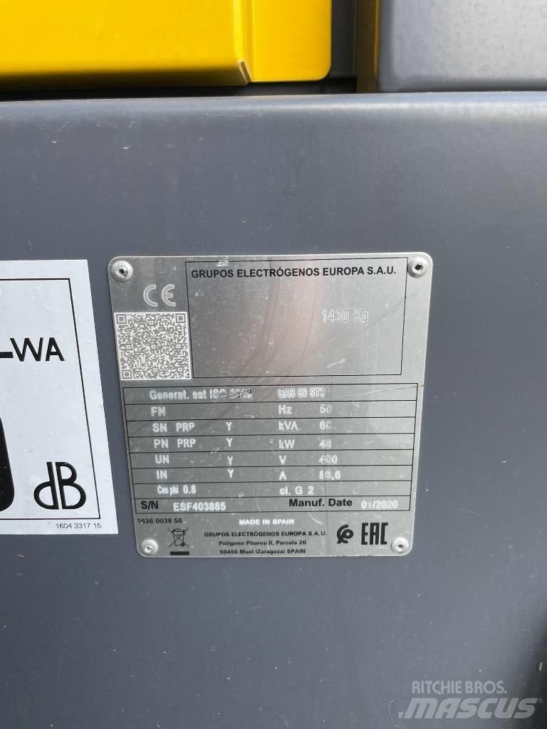 Atlas Copco QAS 60 أخرى