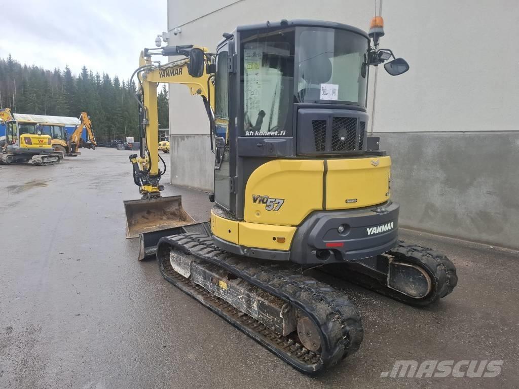 Yanmar Vio 57-6A حفارات صغيرة أقل من 7 طن (حفارات صغيرة)
