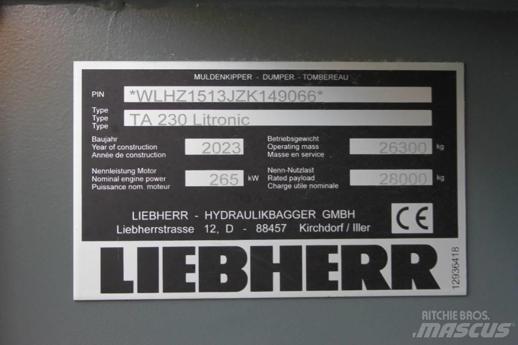 Liebherr TA 230 ساحبات مفصلية