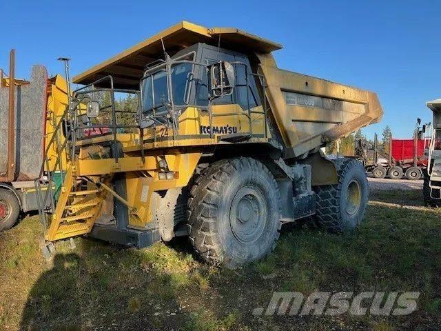 Komatsu HD 605-7EO شاحنات المخلفات الصلبة