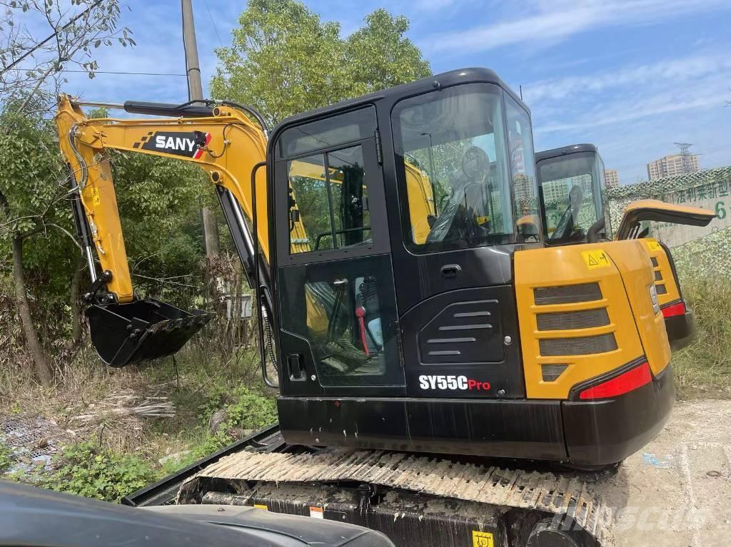 Sany SY 55 C حفارات وسط 7 طن - 12 طن