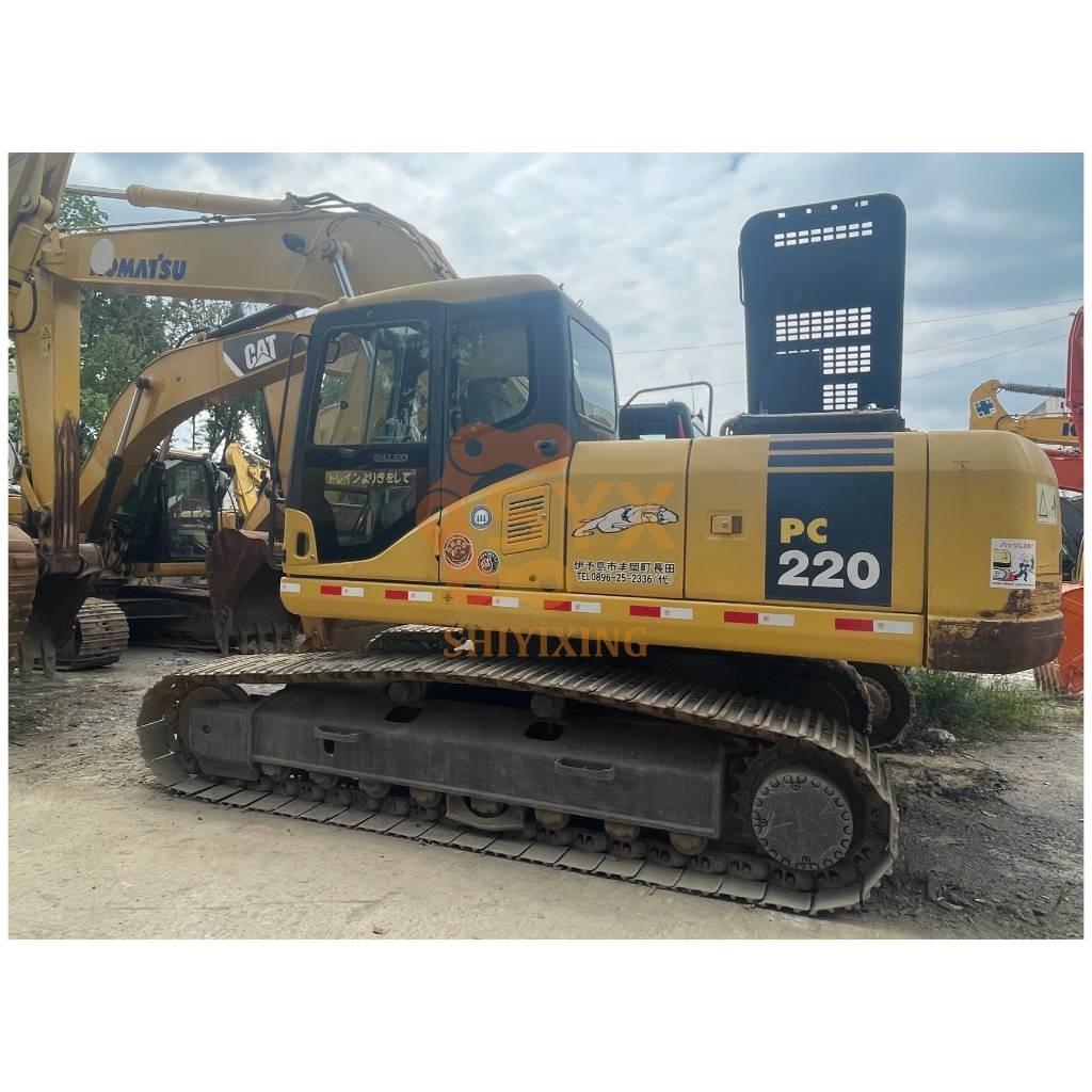 Komatsu PC 220-7 حفارات زحافة