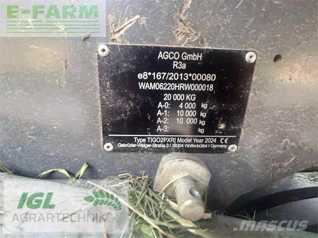 Fendt tigo 60 pr أنواع أخرى من أنصاف المقطورات