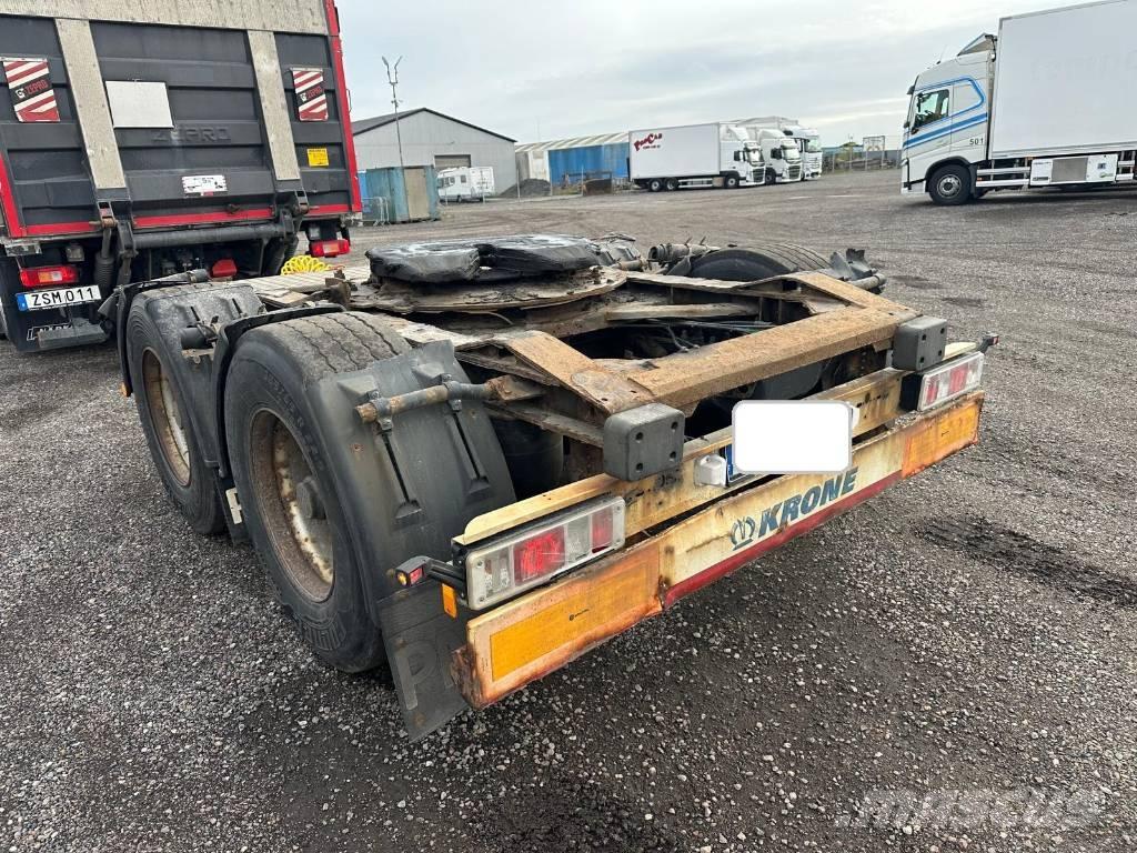 Krone ZZ serie 8828 حاملة نقل رباعية العجلات