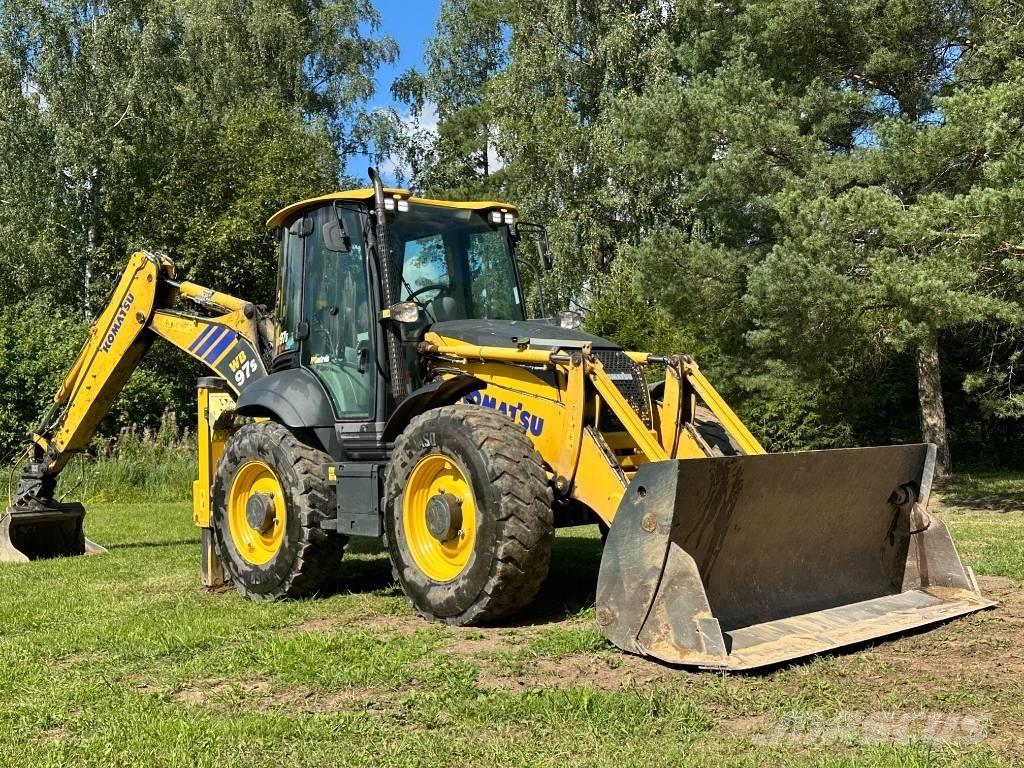 Komatsu WB 97 S-8 لوادر ذات جرافات عكسية