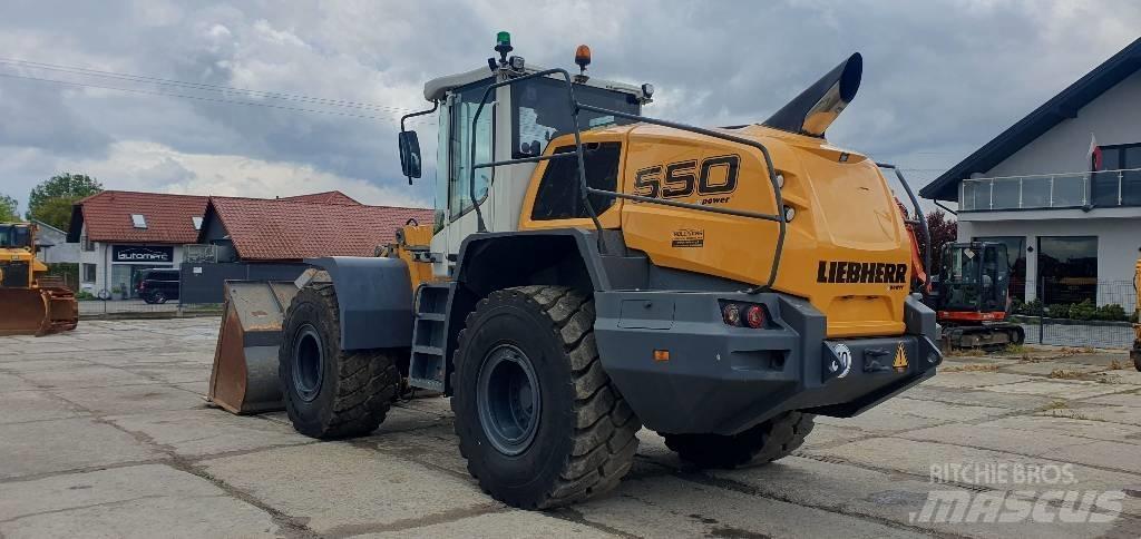 Liebhrr L550 لوادر بعجل