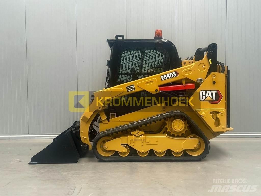 CAT 259 D3 لوادر انزلاقية التوجيه
