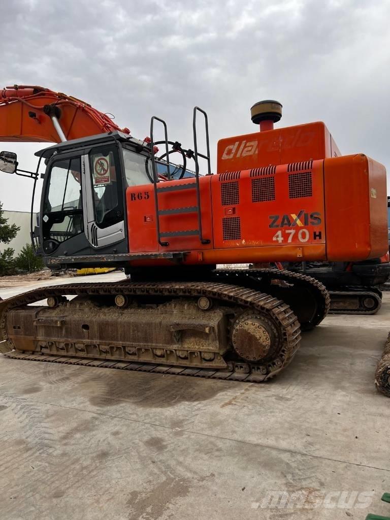Hitachi ZX 470 H-3 حفارات زحافة