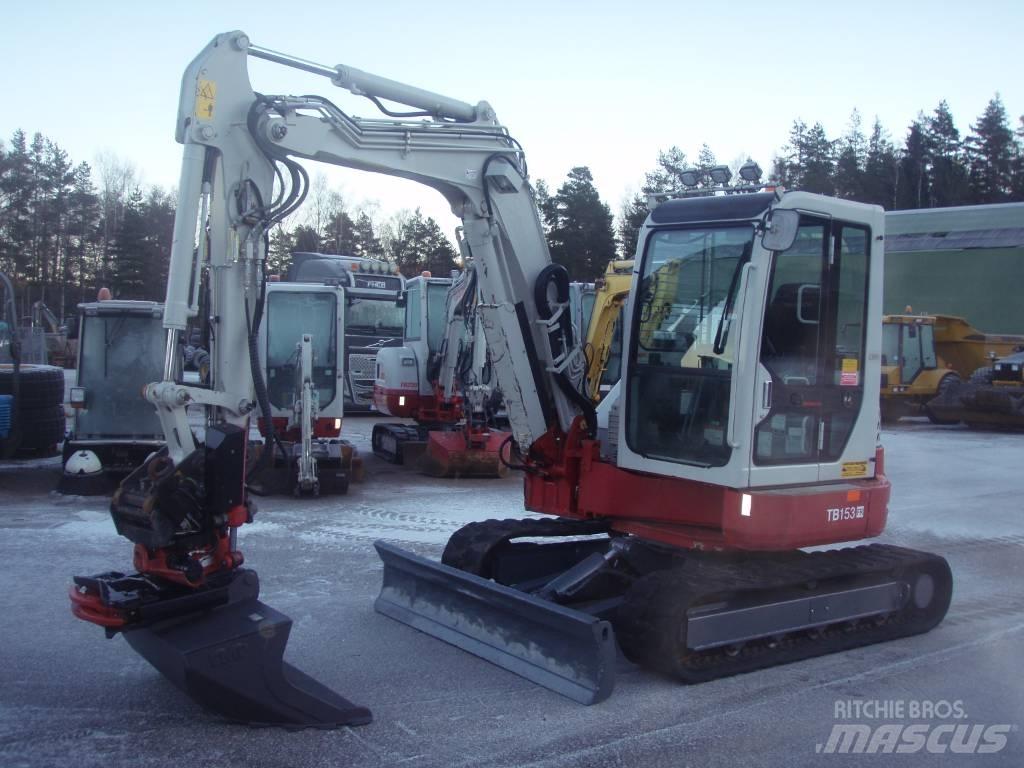 Takeuchi TB153FR حفارات صغيرة أقل من 7 طن (حفارات صغيرة)