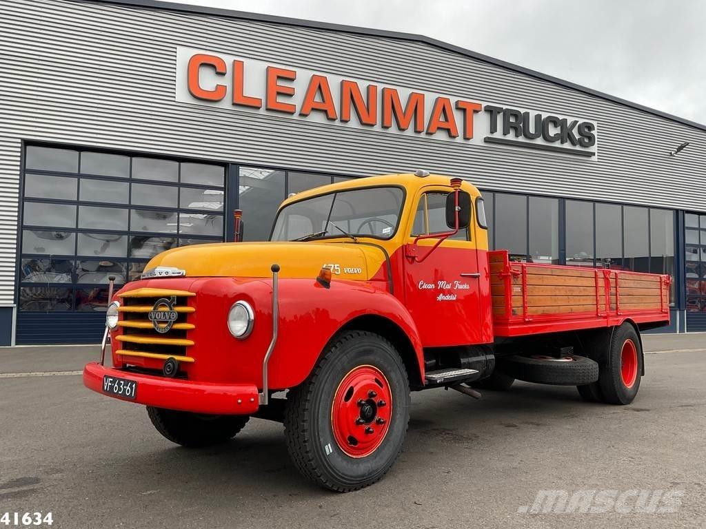 Volvo L 475 شاحنات مسطحة/مفصلية الجوانب