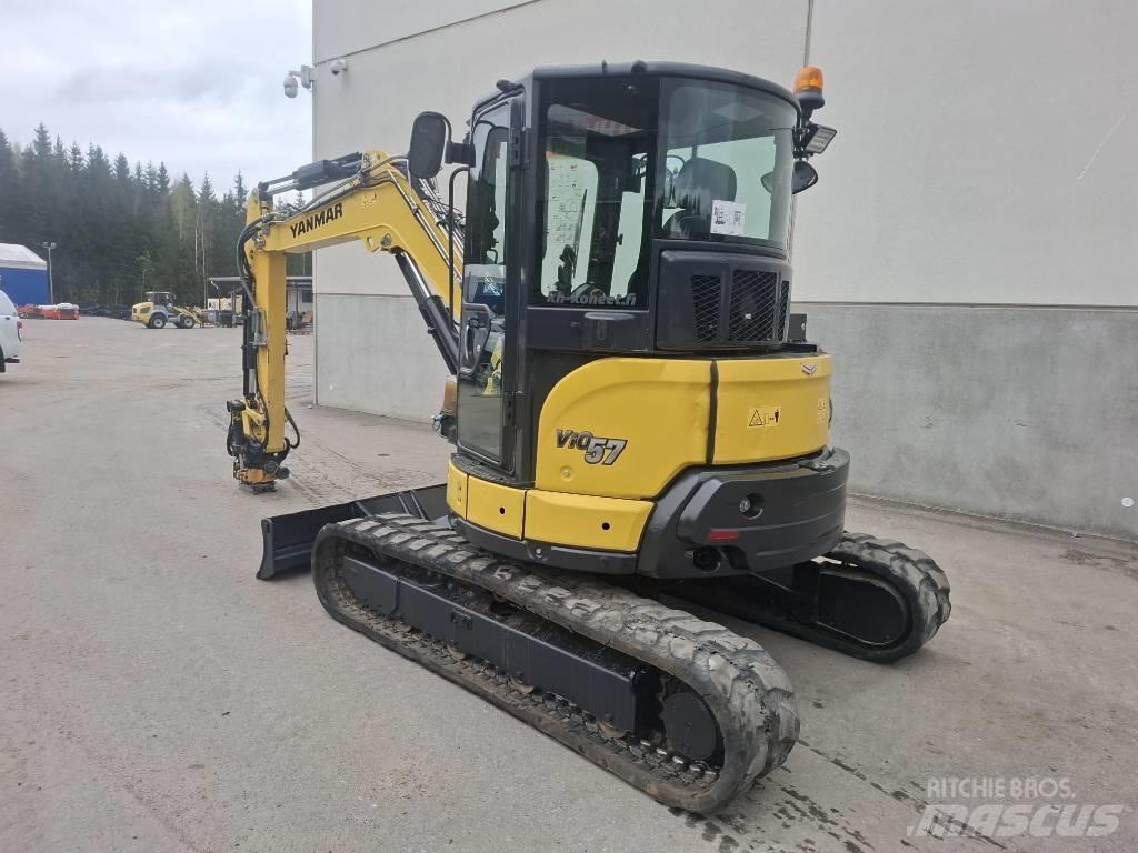 Yanmar Vio 57-6A حفارات صغيرة أقل من 7 طن (حفارات صغيرة)