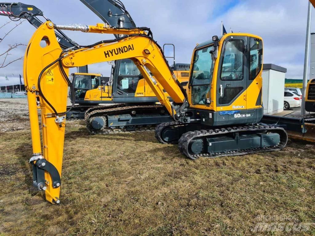 Hyundai R60CR-9A حفارات صغيرة أقل من 7 طن (حفارات صغيرة)