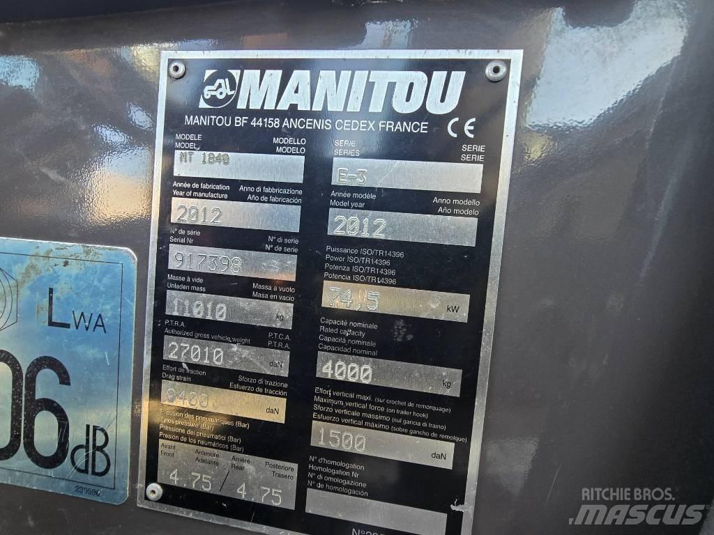 Manitou 1840 مناولات متداخلة