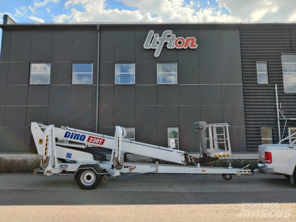 Dino 230 T Skylift المنصات الهوائية المثبتة على مقطورة