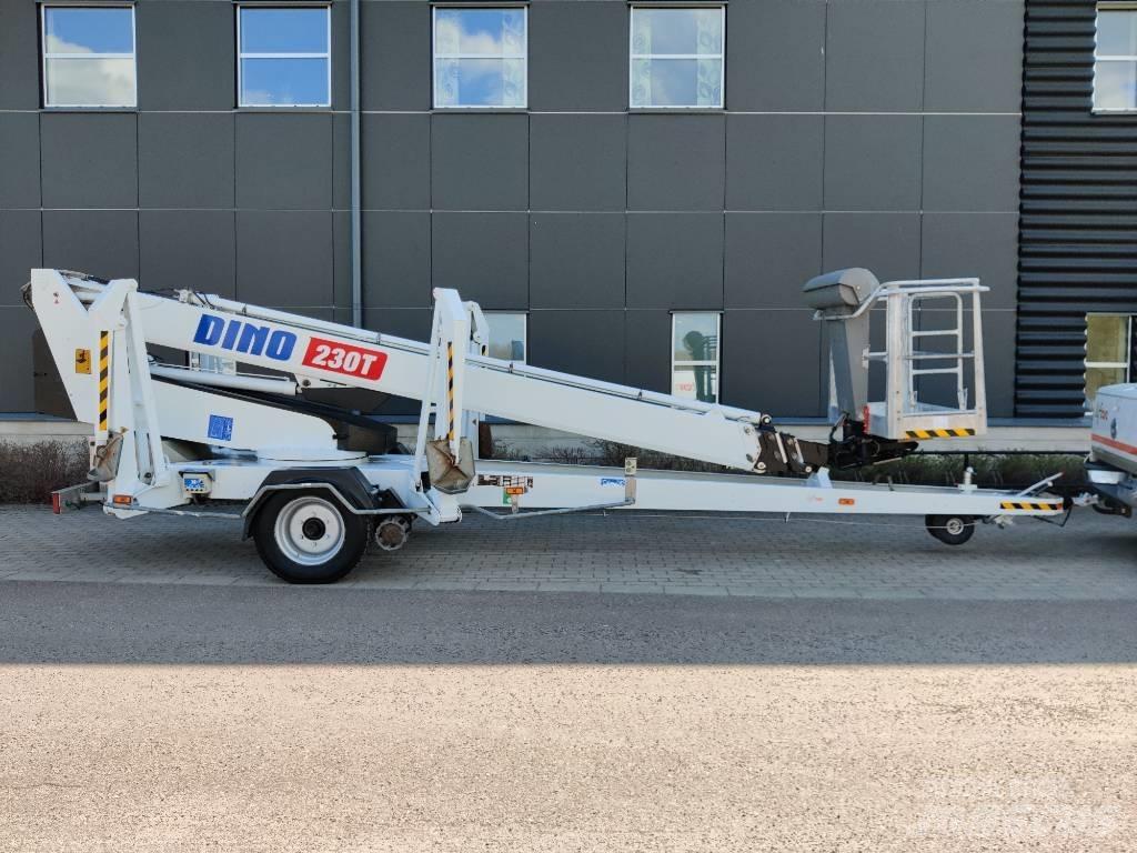 Dino 230 T Skylift المنصات الهوائية المثبتة على مقطورة