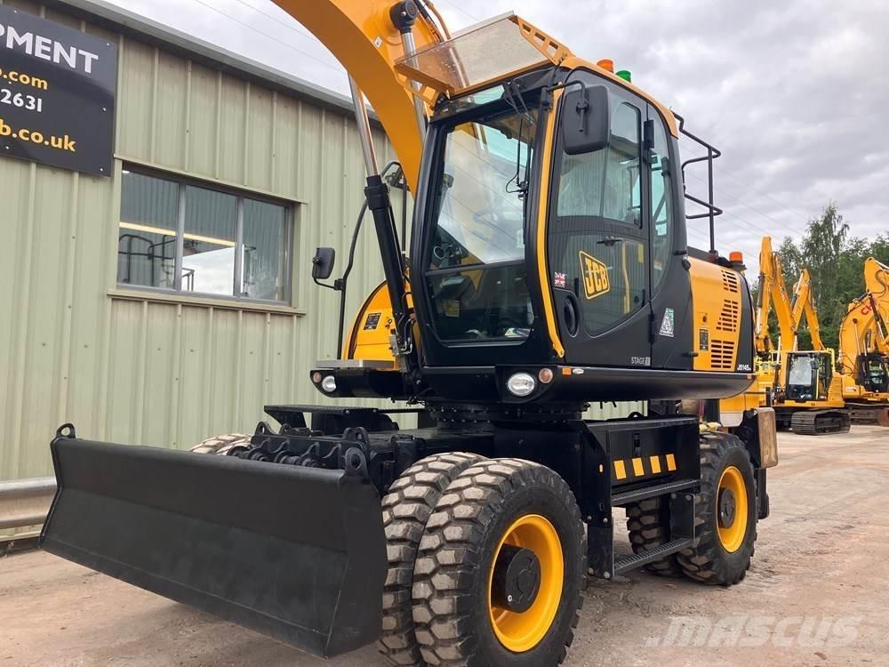 JCB JS145W حفارات بعجل