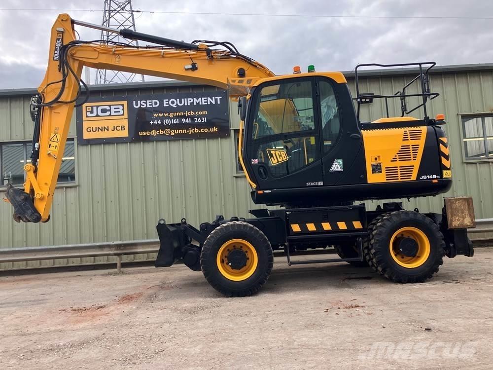 JCB JS145W حفارات بعجل