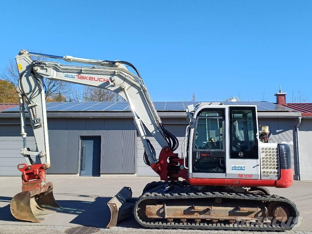 Takeuchi TB 1140 حفارات زحافة