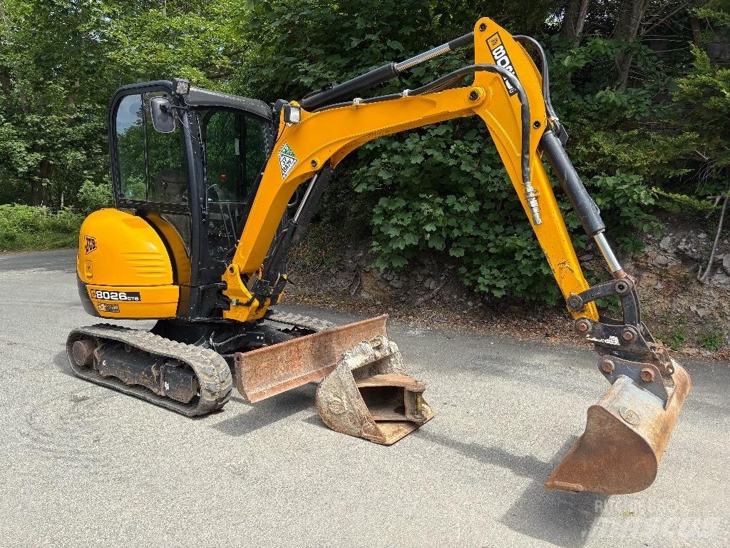 JCB 8026 CTS حفارات صغيرة أقل من 7 طن (حفارات صغيرة)
