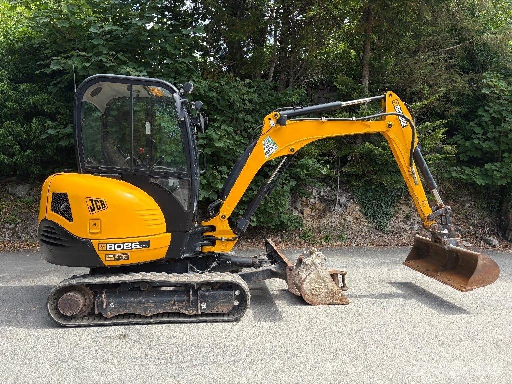 JCB 8026 CTS حفارات صغيرة أقل من 7 طن (حفارات صغيرة)