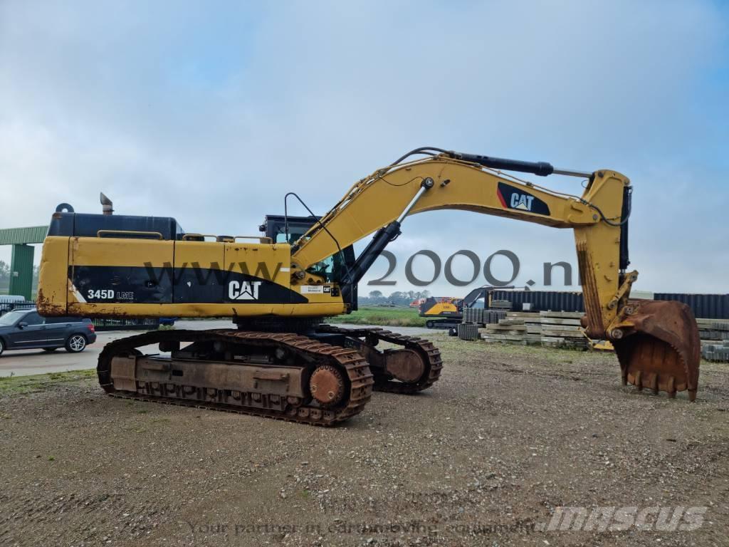 CAT 345 D L حفارات زحافة