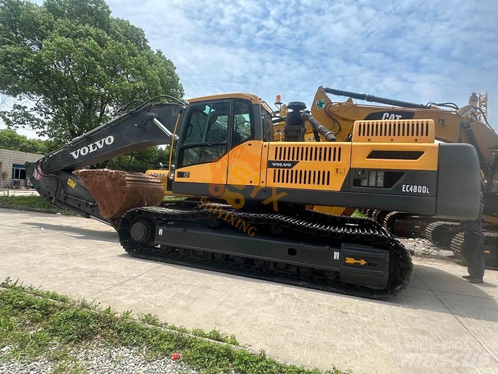 Volvo EC 480 D حفارات زحافة
