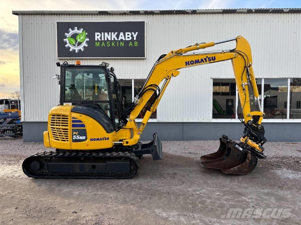 Komatsu PC55 MR-5 حفارات صغيرة أقل من 7 طن (حفارات صغيرة)