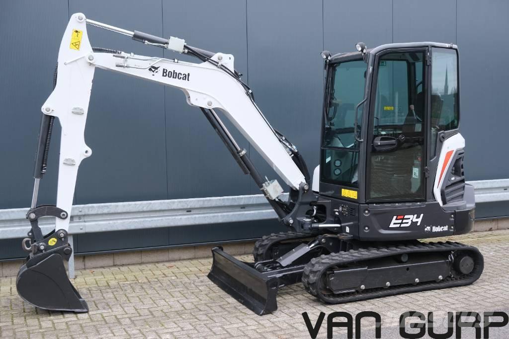 Bobcat E34 | 2021 | 830h حفارات صغيرة أقل من 7 طن (حفارات صغيرة)