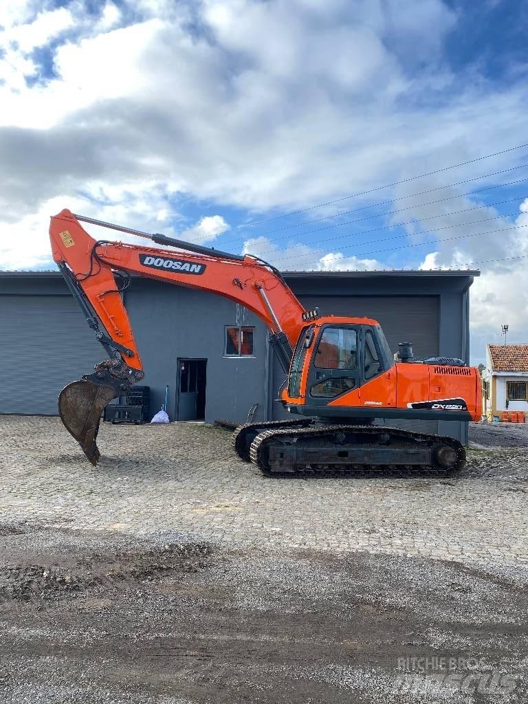 Doosan DX 220 NLC حفارات زحافة