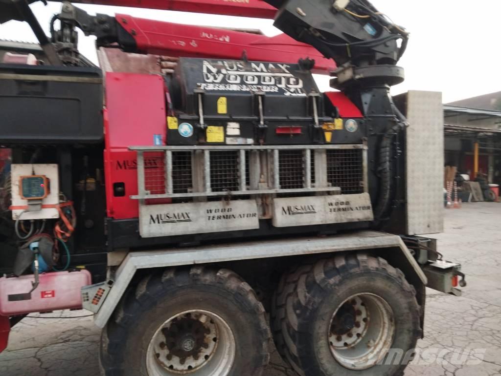 Mus-Max WT 10 XL ماكينات تقطيع أخشاب الحراجة