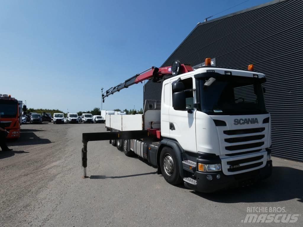 Scania G 450 شاحنات الرافعات