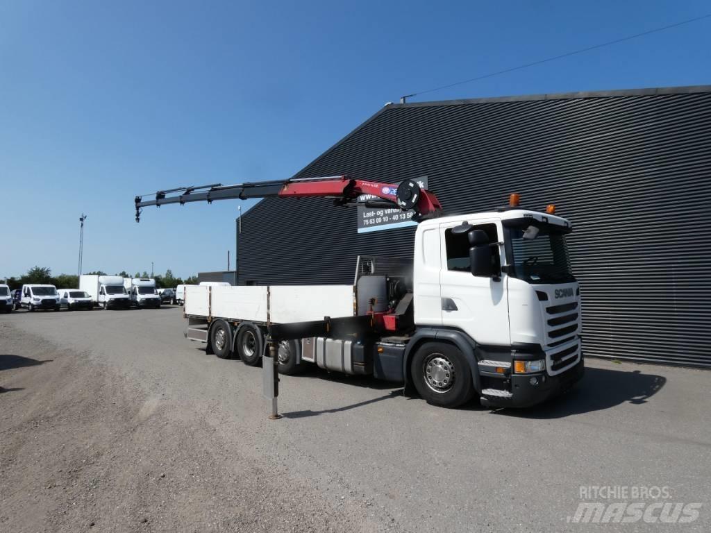 Scania G 450 شاحنات الرافعات