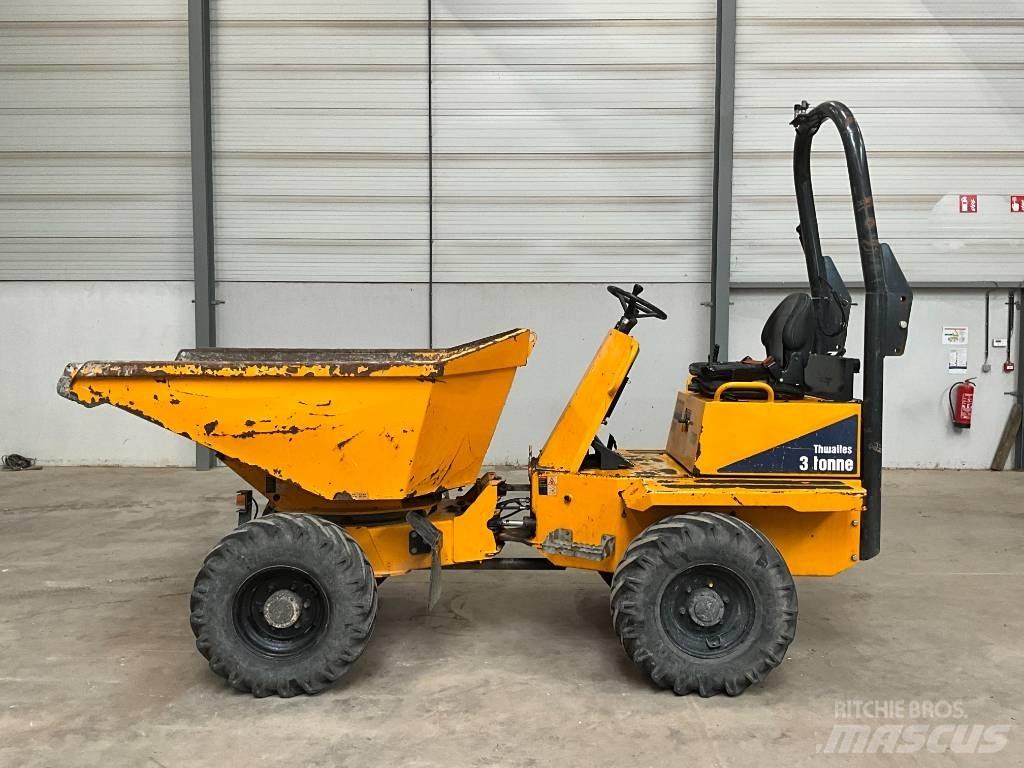 Thwaites 3 tonne عربات نقل قلابة للمواقع