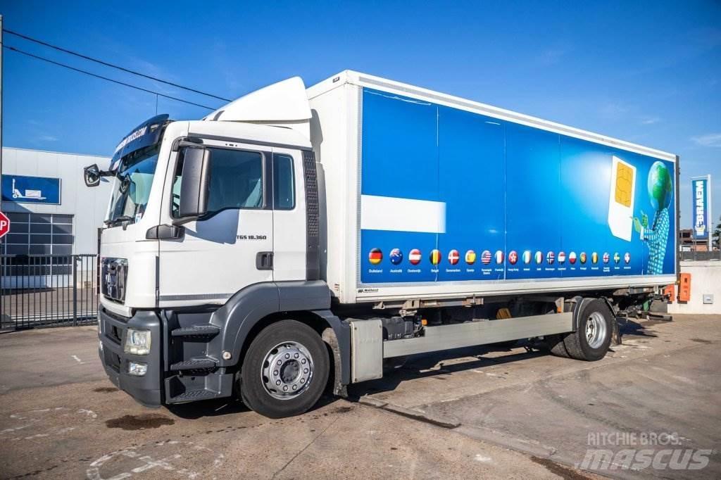 MAN TGS 18.360 LL شاحنات ذات هيكل صندوقي