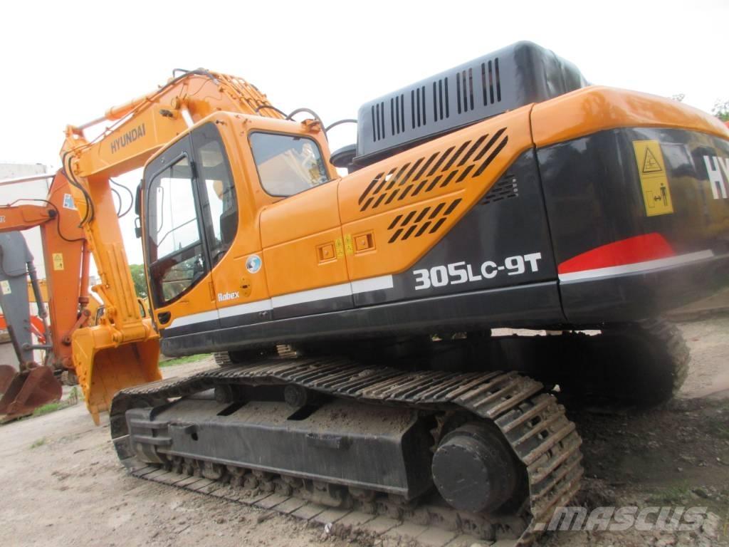 Hyundai R 305 LC-9T حفارات زحافة