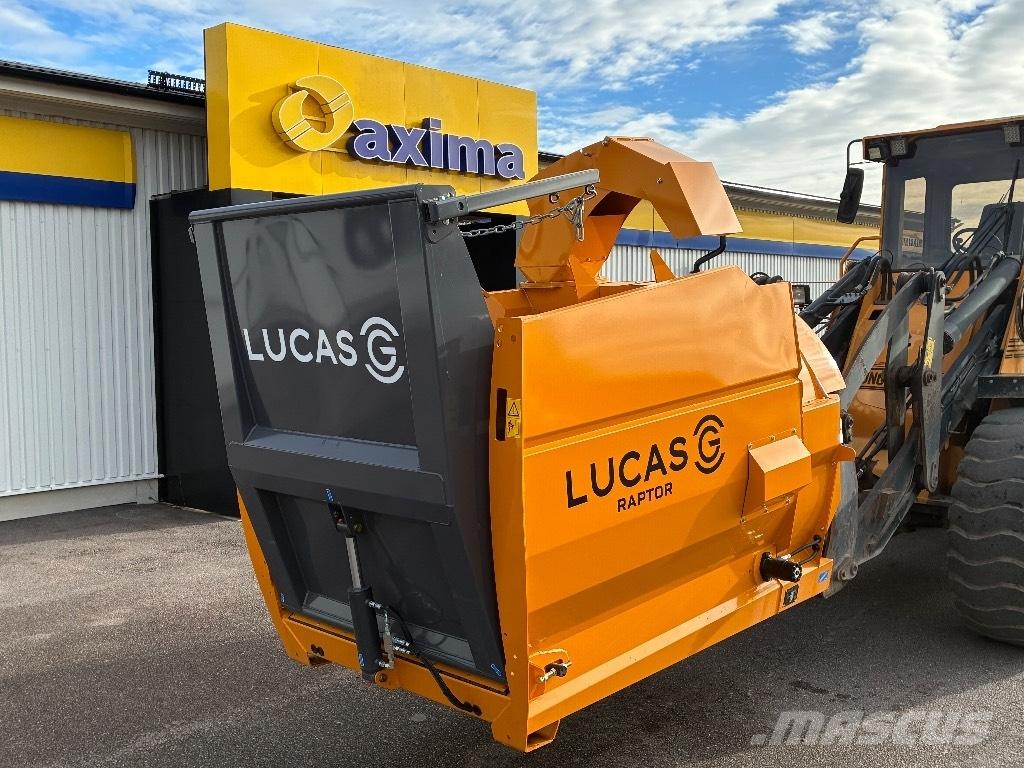 Lucas Raptor آلات تمزيق الحزم وتقطيعها ونشرها