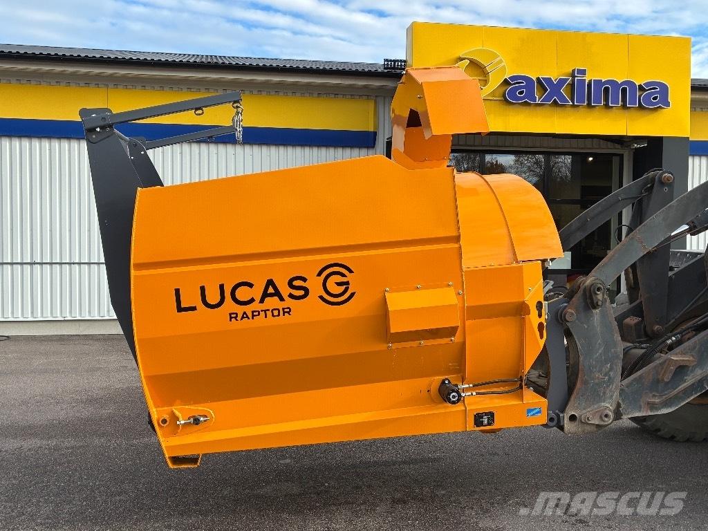 Lucas Raptor آلات تمزيق الحزم وتقطيعها ونشرها