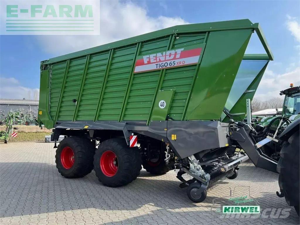 Fendt tigo 65 xr أنواع أخرى من أنصاف المقطورات