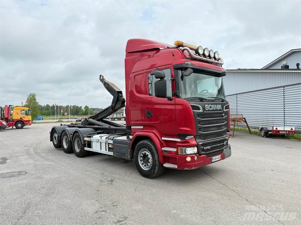 Scania R730 8x4 شاحنات الرافعات الخطافية