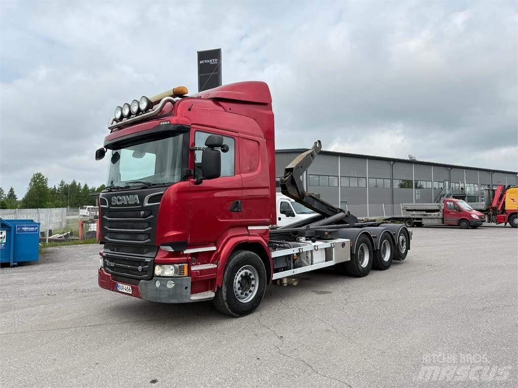 Scania R730 8x4 شاحنات الرافعات الخطافية