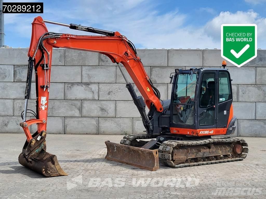 Kubota KX080 -4a حفارات صغيرة أقل من 7 طن (حفارات صغيرة)