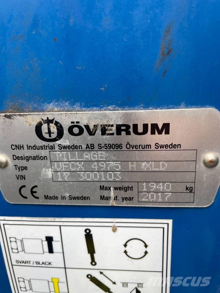 Överum VFCX4975 محاريث عكسية