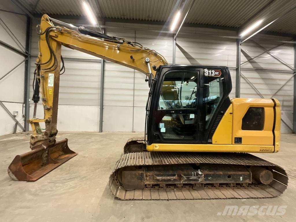 CAT 313 GC حفارات زحافة