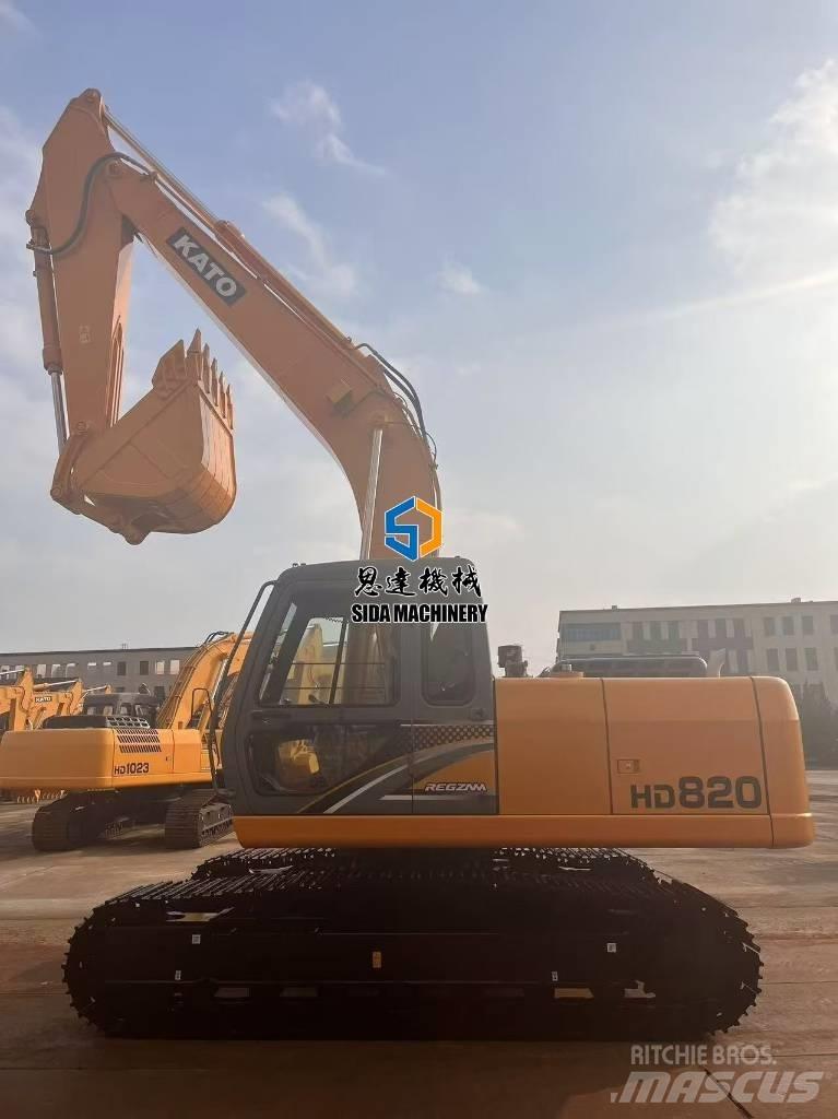 Kato HD 820 V حفارات وسط 7 طن - 12 طن