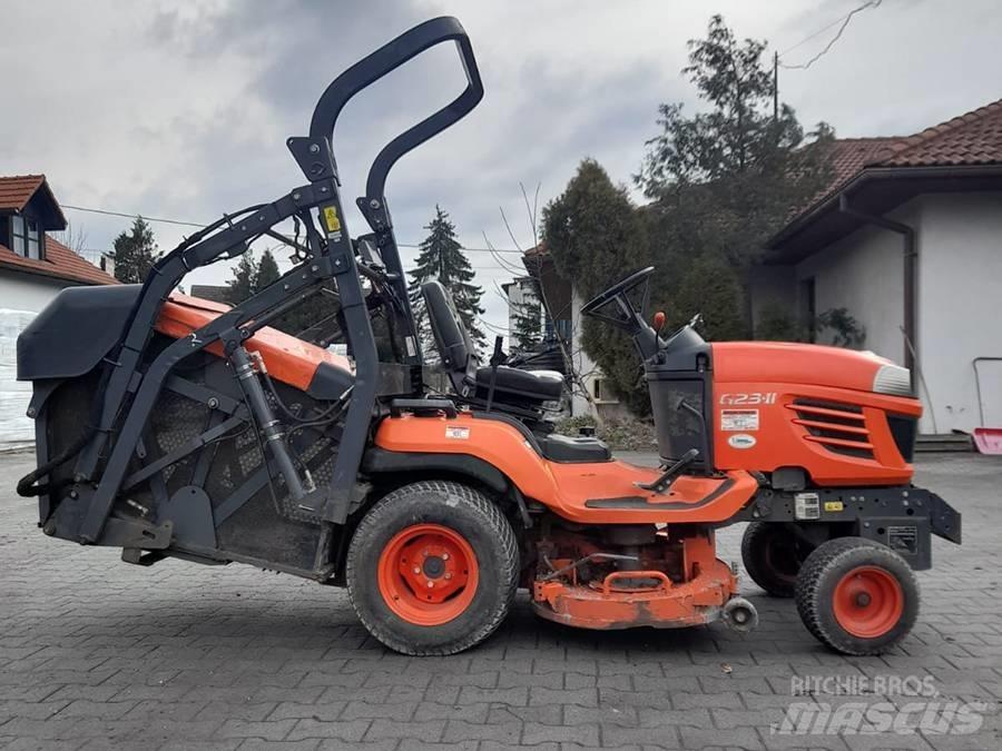 Kubota G 23 ركوب الحشائش