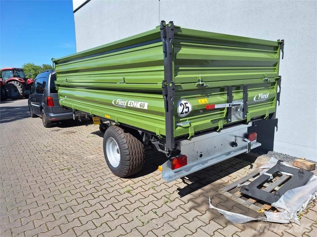 Fliegl EDK 60 FOX مقطورات قلابة