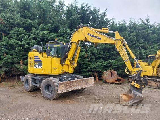 Komatsu PW138MR-11 حفارات بعجل