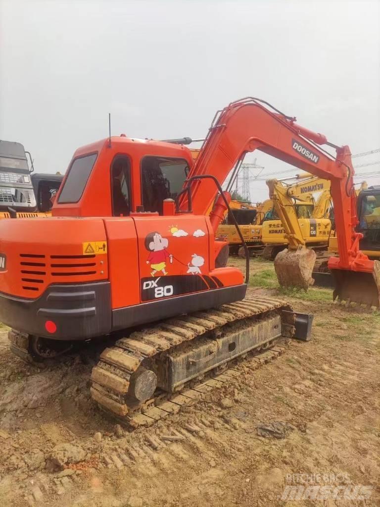 Doosan DX 80 حفارات صغيرة أقل من 7 طن (حفارات صغيرة)