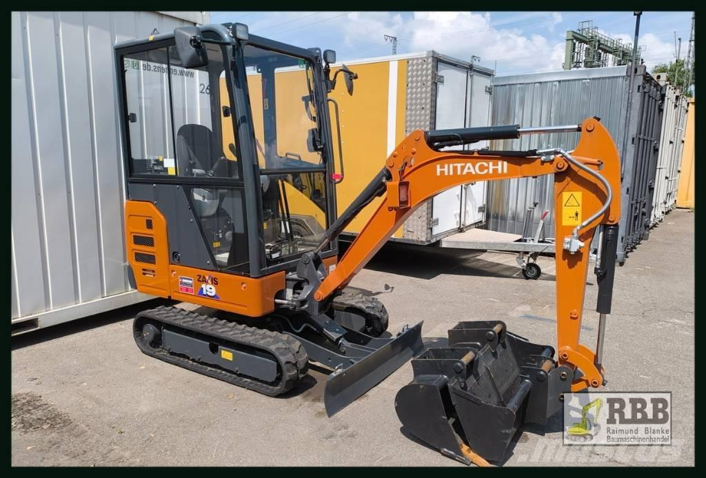 Hitachi ZX 19-6 CR حفارات صغيرة أقل من 7 طن (حفارات صغيرة)